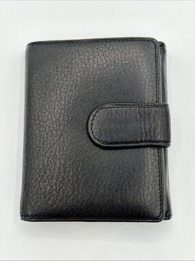 Osgoode Marley Extra Page BillFold Wallet, Black Cashmere, NWT, 1640